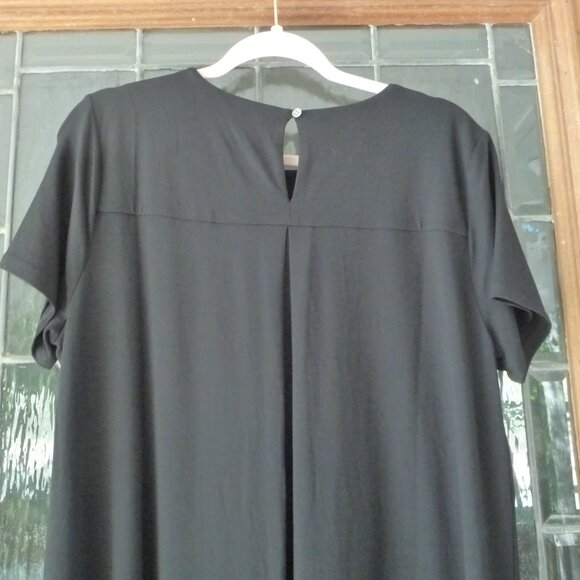 J.JILL BLACK DRESS SIZE LARGE - Picture 7 of 12
